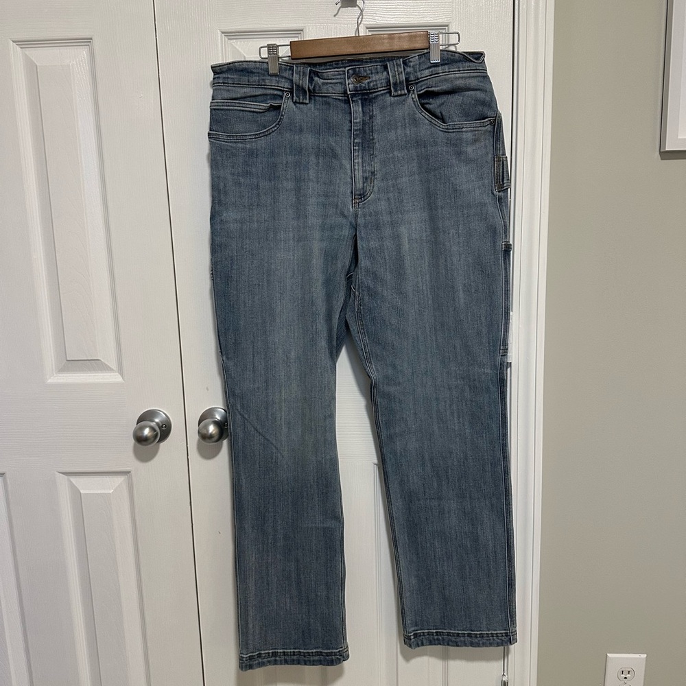 Duluth Classic Blue Straight Leg Jeans